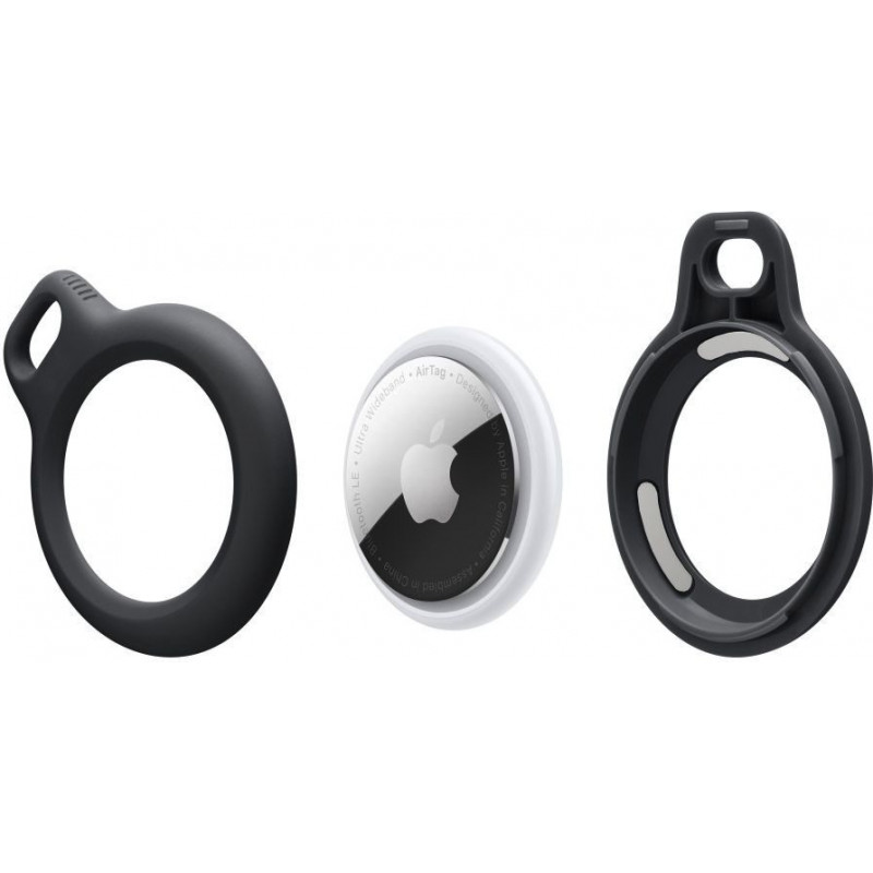 Tech-Protect Rough Chain -suojakotelo Apple AirTagille (THP1351), musta