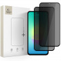 Tech-Protect Glass SPY+ yksityisyydensuojaava karkaistu lasi Samsung Galaxy A27 5G -puhelimelle (2 kpl)