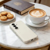 Tech-Protect Silikoninen MagSafe-kuori Samsung Galaxy S26+:lle, Cosmic Latte