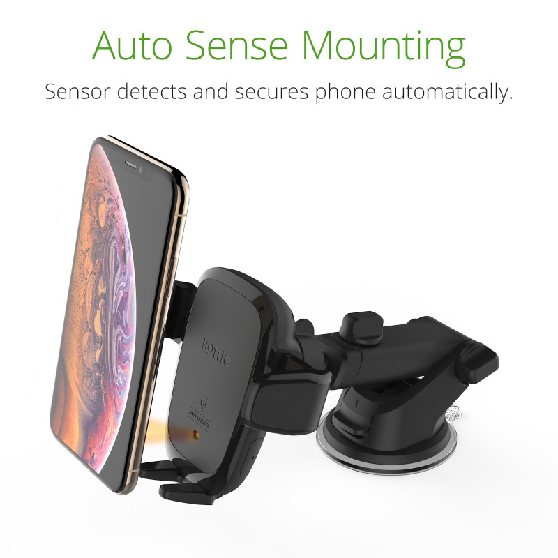 iOttie Auto Sense -langaton kojelautateline langattomalla latauksella (7,5 W iPhone, 10 W Android)