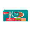Purina ONE Sterilcat -kissanruoka, naudanliha ja porkkana, 60 x 85 g