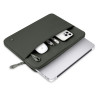 Tech-Protect Sleeve kannettavatietokoneen suojahiha 15-16", armeijanvihreä