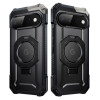Supcase UB Grip Mag MagSafe -suojakotelo Google Pixel 11 Pro XL -puhelimelle, musta