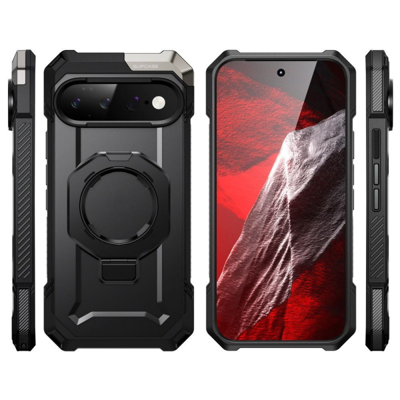 Supcase UB Grip Mag MagSafe -suojakotelo Google Pixel 11 Pro XL -puhelimelle, musta