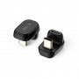 Tech-Protect UltraBoost AA04 USB-C-kulma-adapteri, musta
