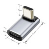 Tech-Protect UltraBoost AA02 USB-C-kulma-adapteri, harmaa