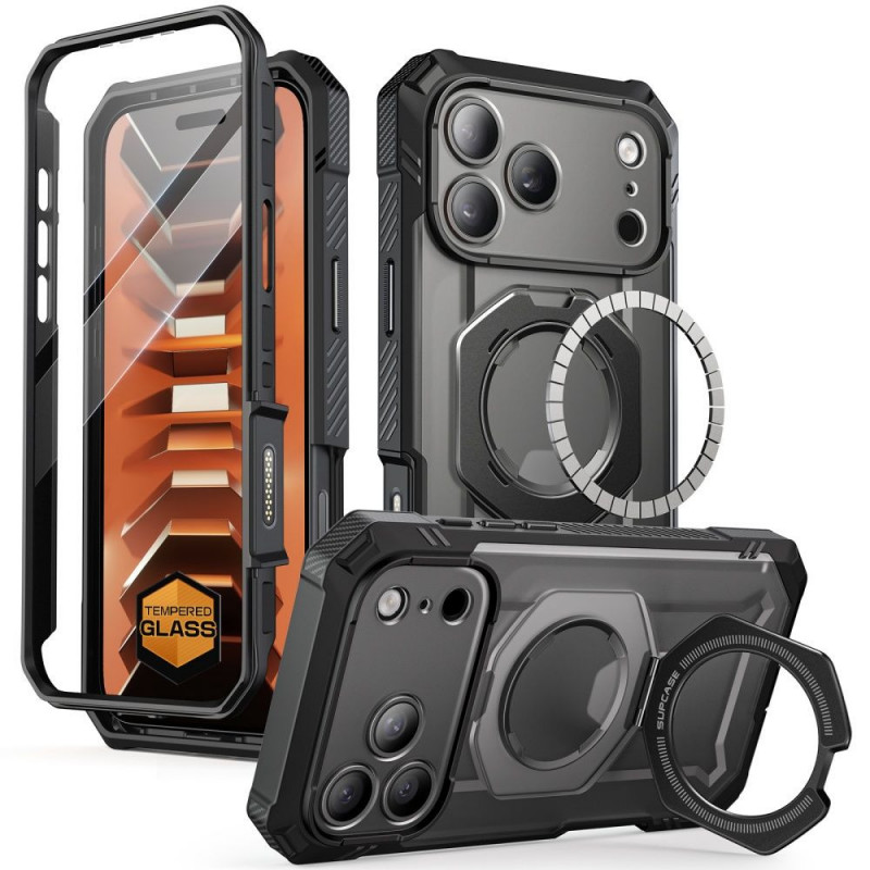 Supcase Grip Pro Mag MagSafe -suojakotelo Apple iPhone 17 Pro Max / 18 Pro Max -puhelimelle, musta