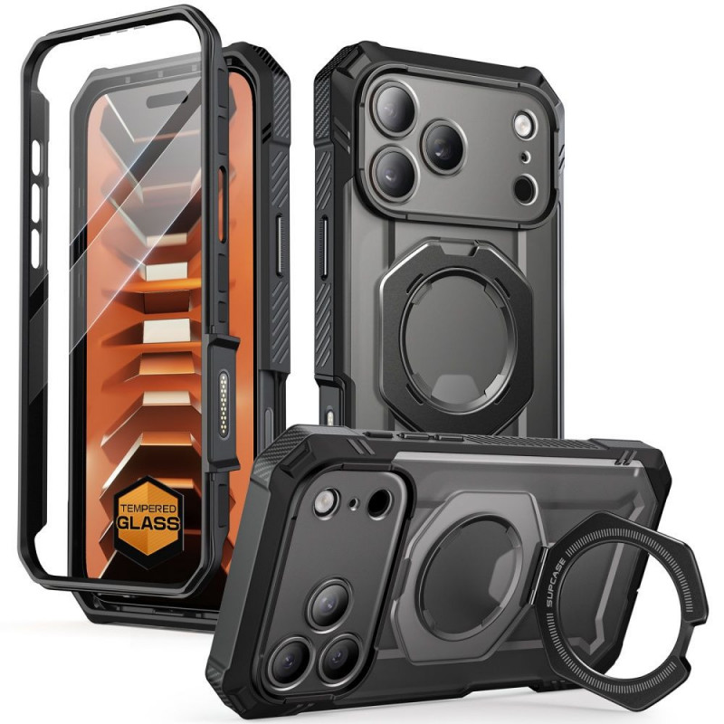 Supcase Grip Pro Mag MagSafe -suojakotelo Apple iPhone 17 Pro Max / 18 Pro Max -puhelimelle, musta