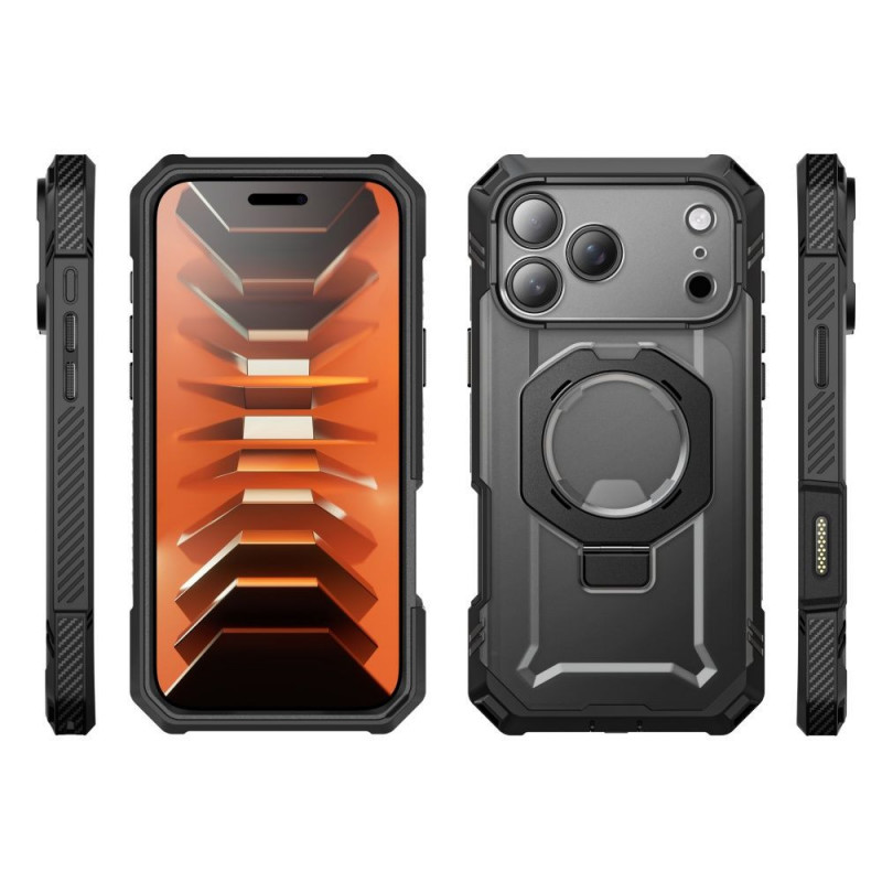 Supcase Grip Pro Mag MagSafe -suojakotelo Apple iPhone 17 Pro Max / 18 Pro Max -puhelimelle, musta