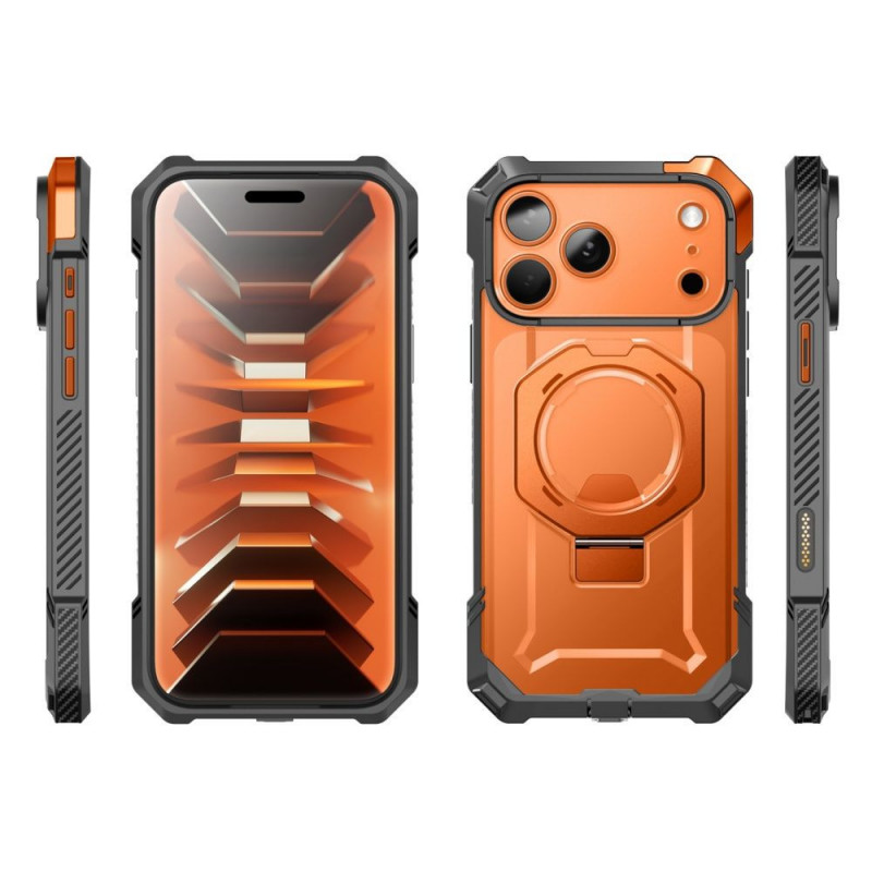Supcase UB Grip Mag MagSafe -suojakotelo Apple iPhone 17 Pro Max / 18 Pro Max -puhelimelle, korallinpunainen