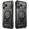 Supcase UB Grip Mag MagSafe -suojakotelo Apple iPhone 17 Pro Max / 18 Pro Max -puhelimelle, musta