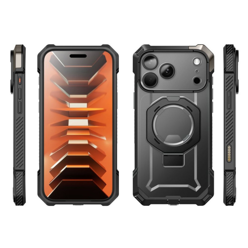 Supcase UB Grip Mag MagSafe -suojakotelo Apple iPhone 17 Pro Max / 18 Pro Max -puhelimelle, musta