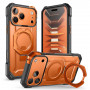 Supcase UB Grip Mag MagSafe -suojakotelo Apple iPhone 17 Pro / 18 Pro -puhelimelle, korallinpunainen