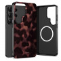 Tech-Protect Lamano MagSafe -suojakotelo Samsung Galaxy S26 Ultra -puhelimelle, ruskea ja musta