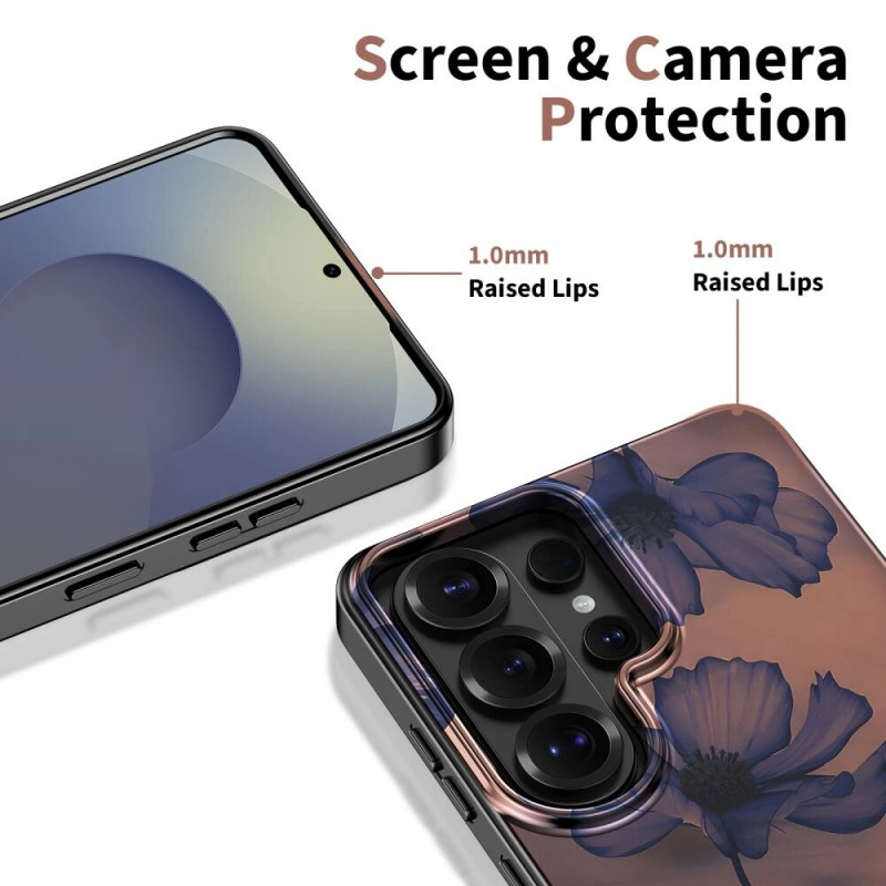Tech-Protect Lamano MagSafe -suojakotelo Samsung Galaxy S26 Ultra -puhelimelle, Velvet Night