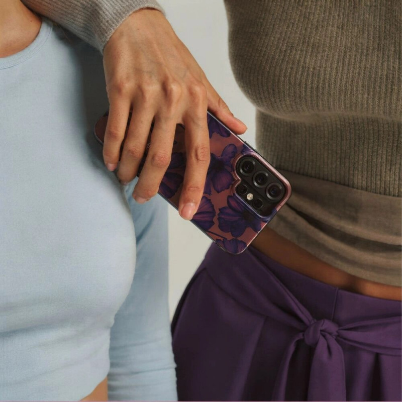 Tech-Protect Lamano MagSafe -suojakotelo Samsung Galaxy S26 Ultra -puhelimelle, Velvet Night