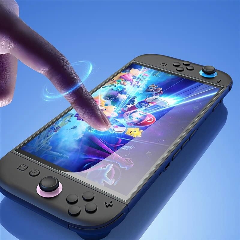 Tech-Protect Easy Set+ karkaistu lasi -näytönsuojus Nintendo Switch 2 -laitteelle, kirkas (2 kpl)