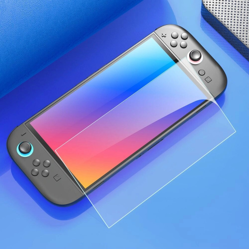 Tech-Protect Easy Set+ karkaistu lasi -näytönsuojus Nintendo Switch 2 -laitteelle, kirkas (2 kpl)