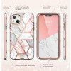 Supcase Cosmo Case Apple iPhone 14 Plus / 15 Plus -suojakotelo, Pink Marble