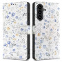 Tech-Protect lompakkokotelo Samsung Galaxy A57 5G:lle, Spring Flowers