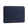 Tech-Protect Fleece-kannettavatietokoneen suojahiha 13-14", laivastonsininen
