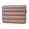 Tech-Protect Fluffy kannettavan tietokoneen suojakotelo 13-14", pähkinä (ruskea)