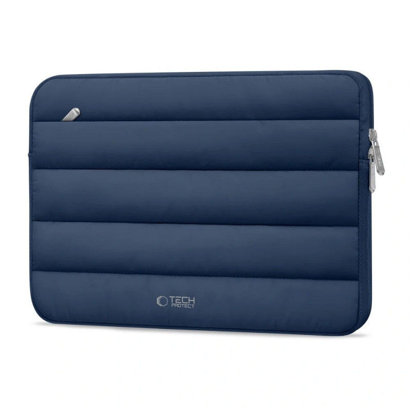 Tech-Protect Fluffy kannettavan tietokoneen suojakotelo 13-14", laivastonsininen