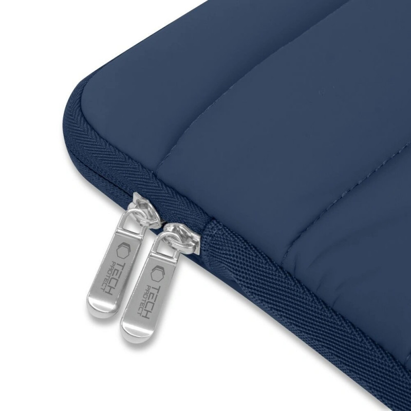 Tech-Protect Fluffy kannettavan tietokoneen suojakotelo 13-14", laivastonsininen