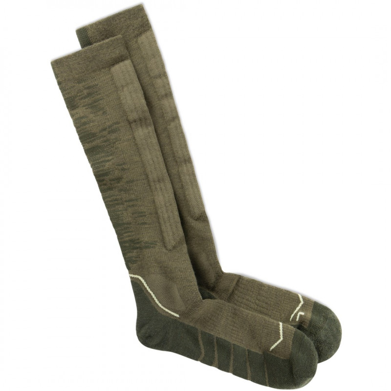 Buff Merino HW Over The Calf -sukat HWO2 Olive Green L
