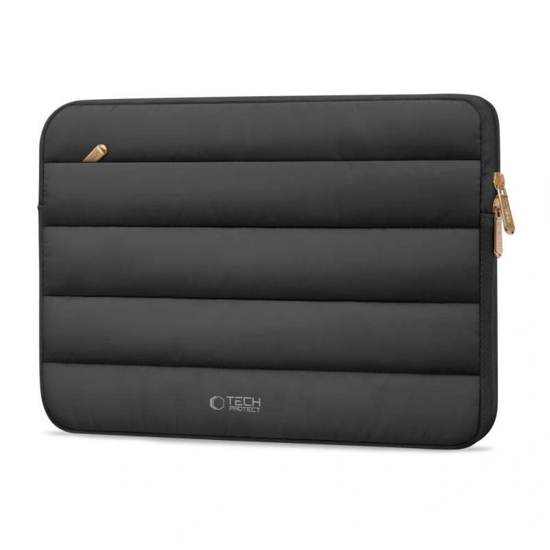 Tech-Protect Fluffy kannettavan tietokoneen suojakotelo 15-16", musta