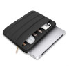 Tech-Protect Fluffy kannettavan tietokoneen suojakotelo 15-16", musta