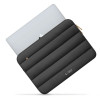 Tech-Protect Fluffy kannettavan tietokoneen suojakotelo 15-16", musta