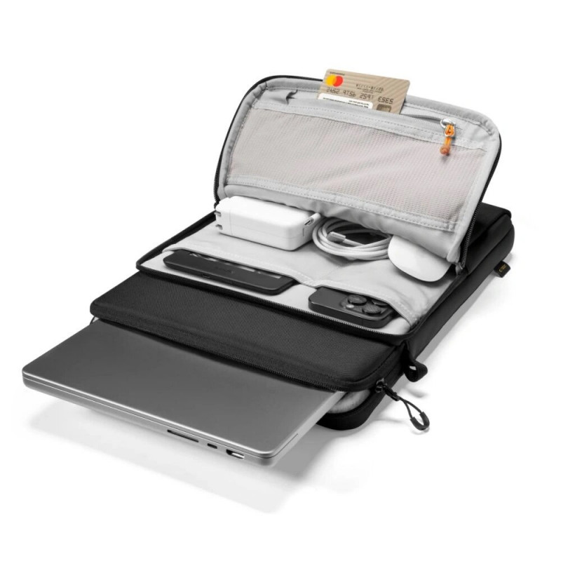 Tech-Protect Defender VR -kannettavalaukku 13-14", musta