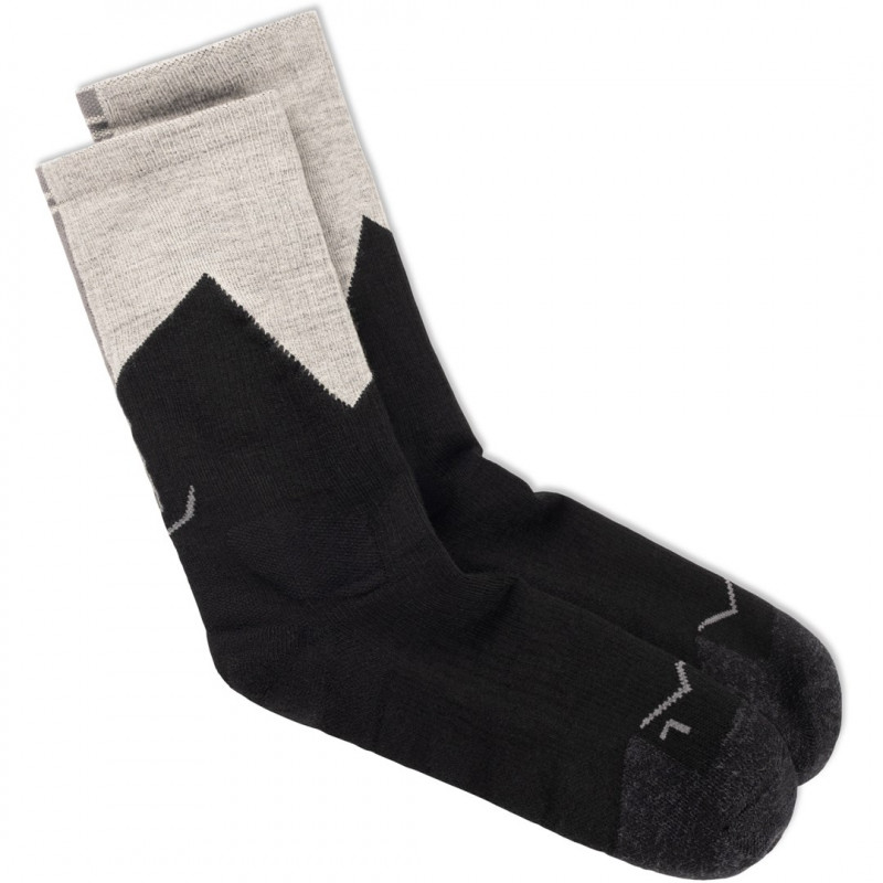Buff Merino MW Crew Socks MWC1, musta, L