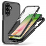 Tech-Protect Defense -suojakotelo Samsung Galaxy A36 / A56 / A27 / A37 5G -puhelimelle, matta musta