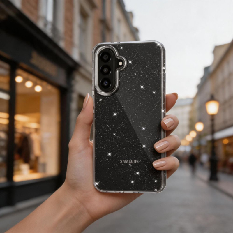 Tech-Protect FlexAir -kuori Samsung Galaxy A27 5G:lle, Glitter