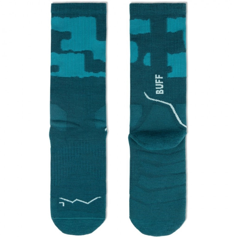 Buff Merino MW Crew Socks MWC2, sininen, L