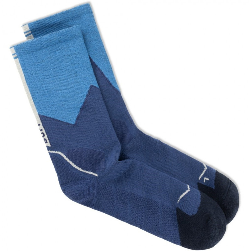 Buff Merino MW Crew Socks MWC1, sininen, L