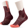 Buff Merino MW Crew Socks MWC1, viininpunainen, L