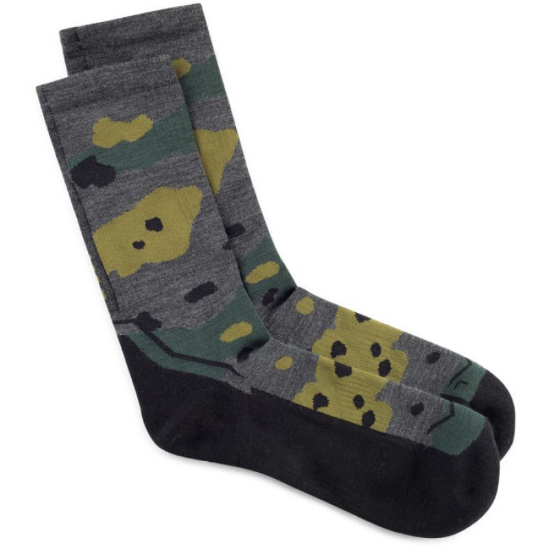 Buff Merino Lightweight Crew Sock LWC2, harmaa, L