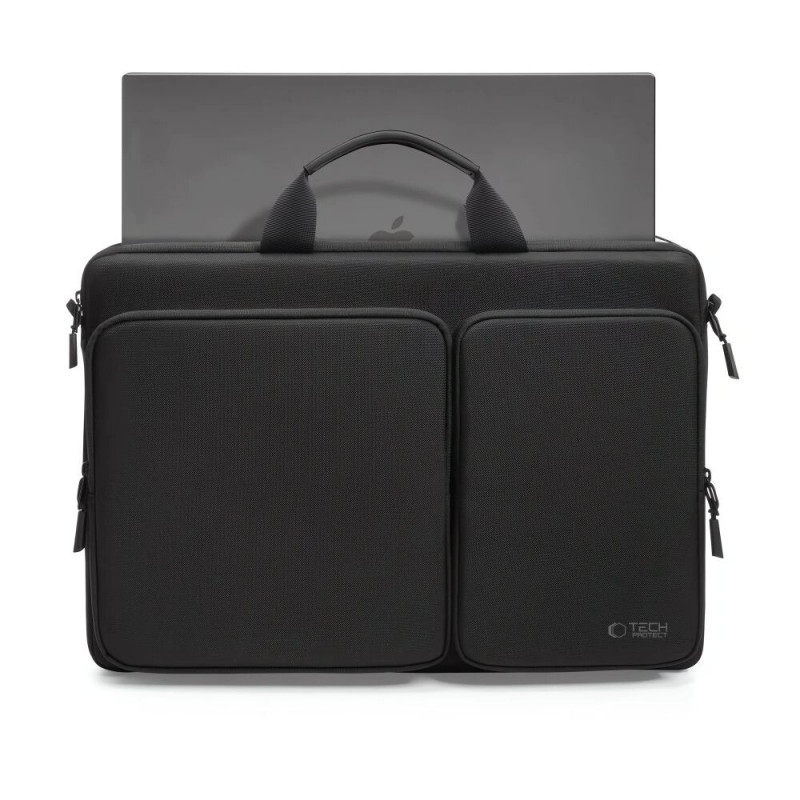 Tech-Protect Defender Bag kannettavan tietokoneen laukku 17", musta