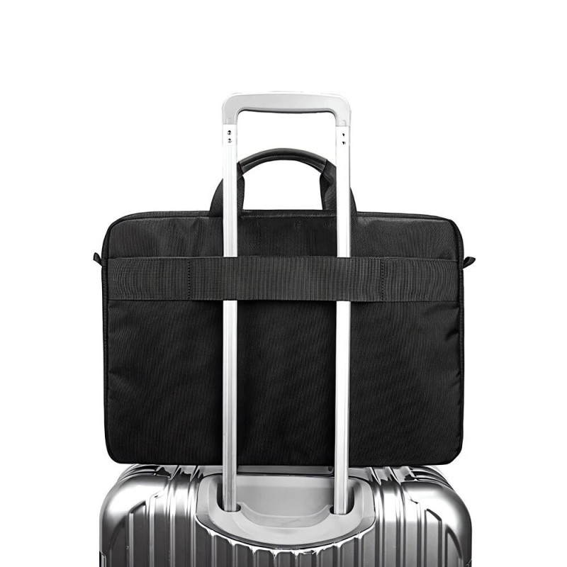 Tech-Protect Defender Bag kannettavan tietokoneen laukku 17", musta
