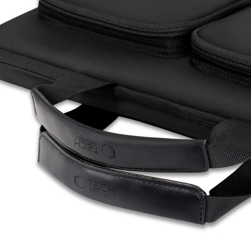 Tech-Protect Defender Bag kannettavan tietokoneen laukku 17", musta