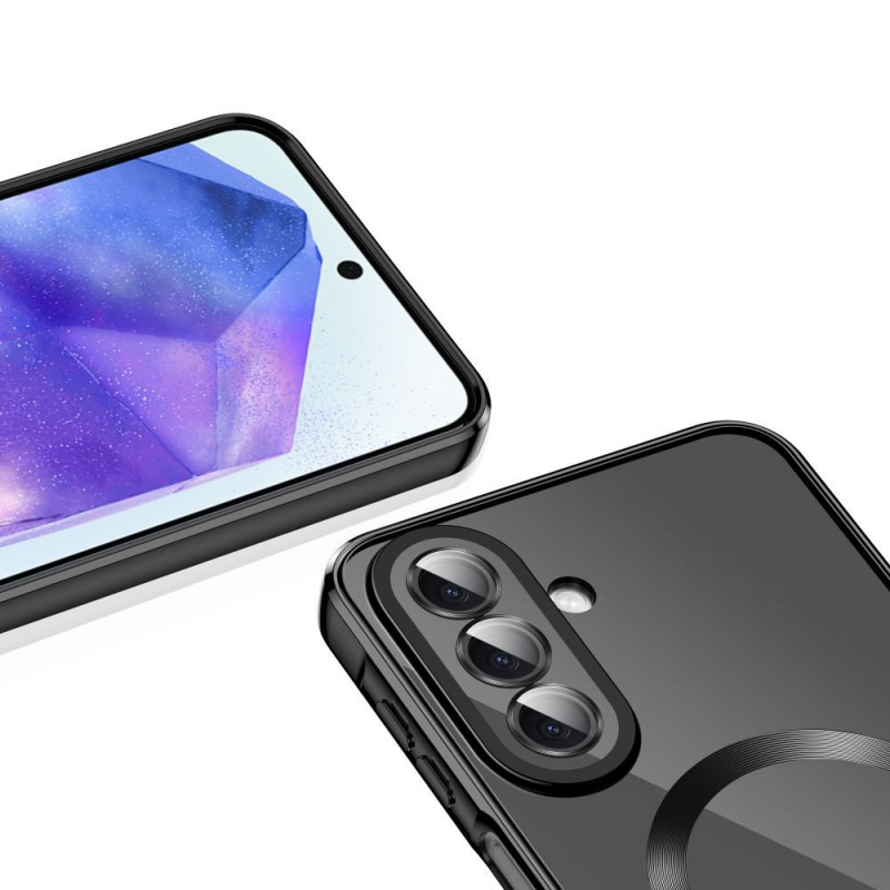 Tech-Protect MagFlex MagSafe -kuori Samsung Galaxy A27 5G:lle, kiiltävän musta