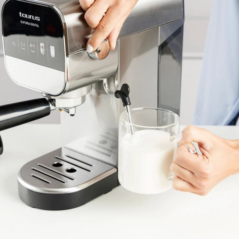 Taurus Euforia Digital 1350 W 20 bar mäntätyyppinen espressokeitin 920650000