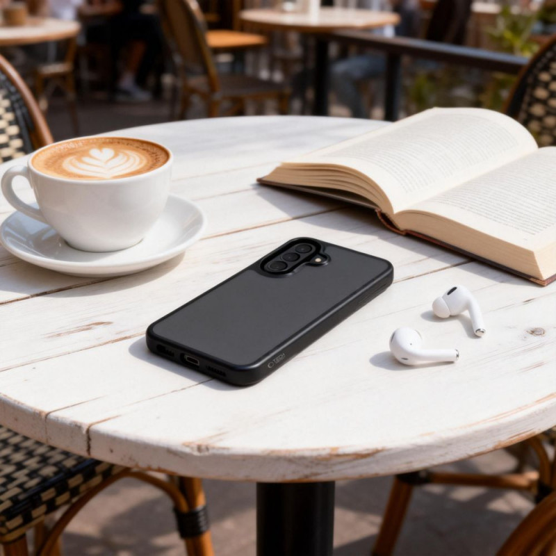 Tech-Protect Magmat -kuori Samsung Galaxy A36 / A37 / A56 / A27 5G -puhelimelle, matta musta