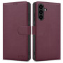 Tech-Protect lompakkokotelo Samsung Galaxy A27 5G:lle, burgundinpunainen