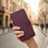 Tech-Protect lompakkokotelo Samsung Galaxy A27 5G:lle, burgundinpunainen