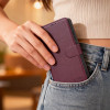 Tech-Protect lompakkokotelo Samsung Galaxy A27 5G:lle, burgundinpunainen