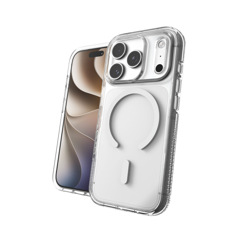 ZAGG Crystal Palace Snap -suojakuori Apple iPhone 18 Pro / 17 Pro -puhelimelle 702322291, MagSafe, läpinäkyvä